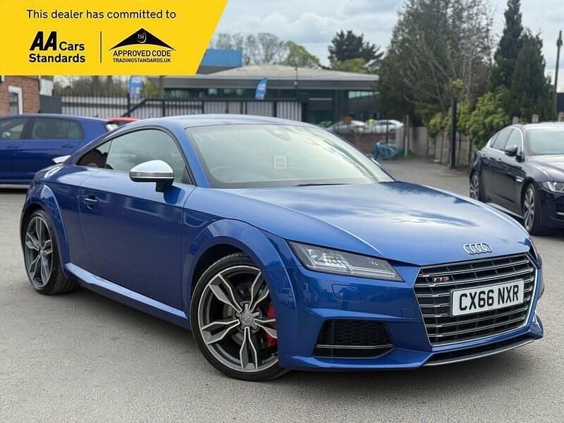 Used Audi TTS Design 310 HP (228 kW) 2016 Blue Coupe