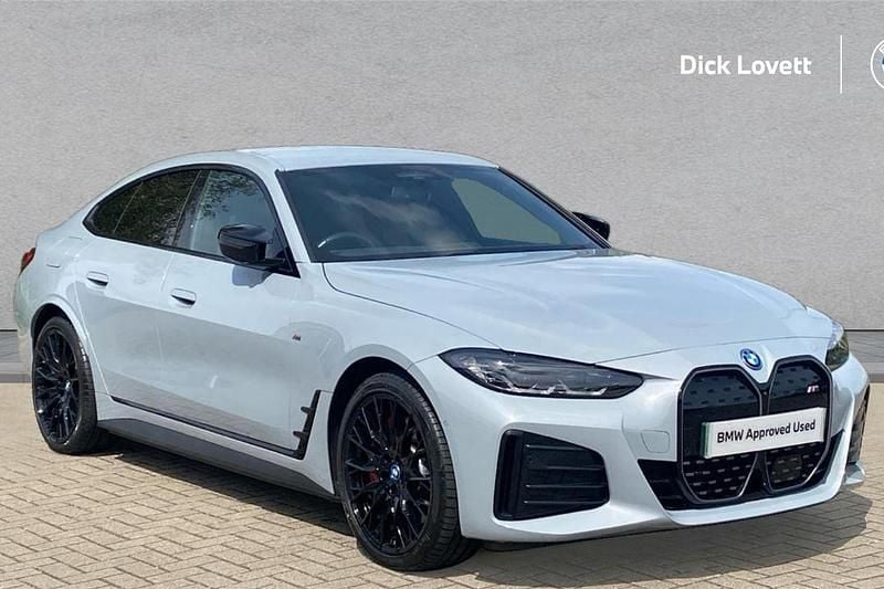 Grey Used 2023 BMW i4 Shadowline Sedan | £41,999 (Fair price) - Image 1/4