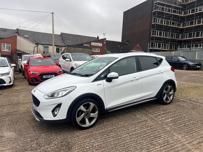Used Ford Fiesta Active 2019 White Hatchback