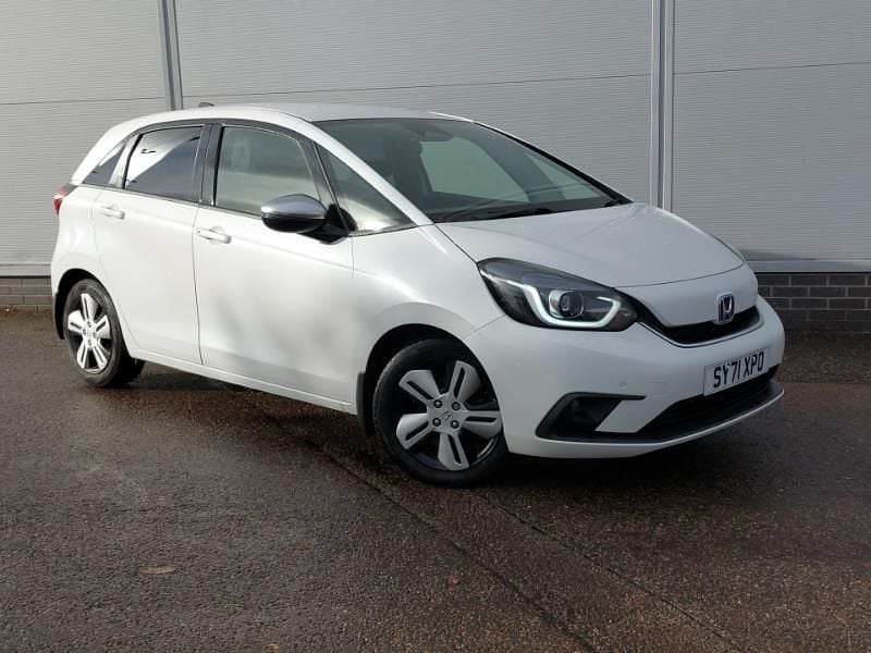 White Used 2022 Honda Jazz Hybrid Hatchback | £16,998 - Image 1/4