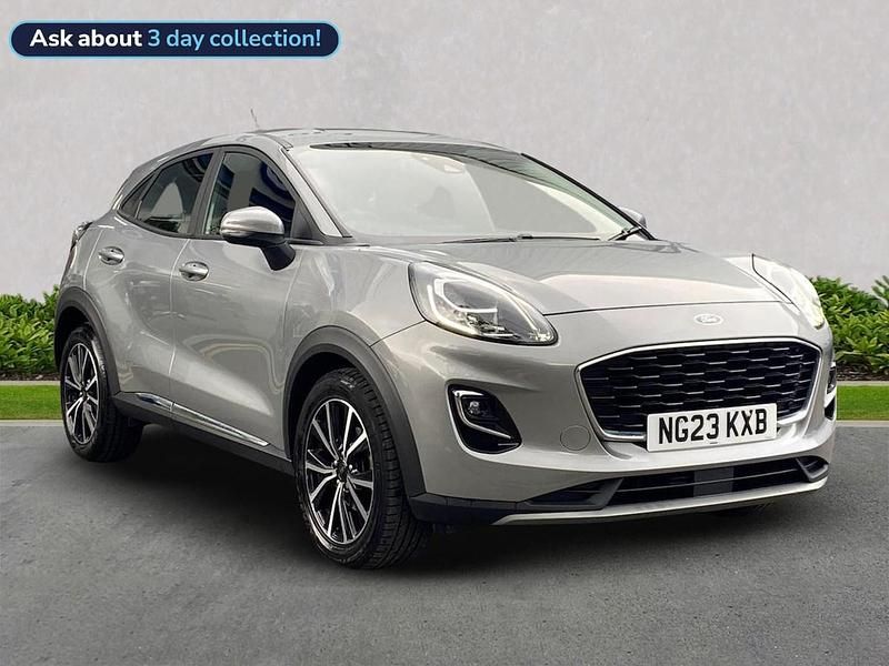 Silver Used 2023 Ford Puma Gen-E Titanium Hatchback | £14,799 (Good price) - Image 1/4