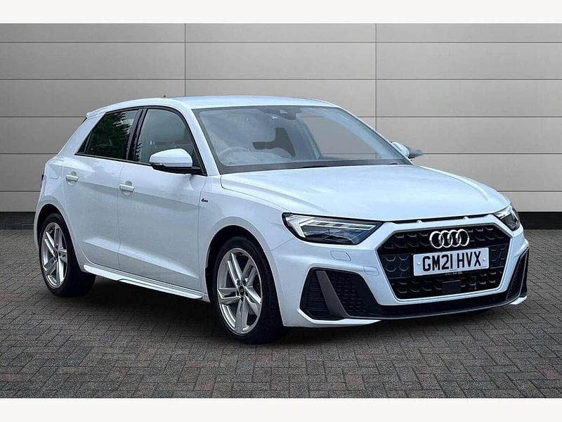 Glacier white Used 2021 Audi A1 S-Line Hatchback | £17,495 (Fair price) - Image 1/4