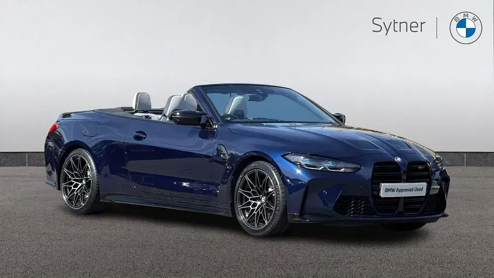 Used BMW M4 Cabriolet Competition Edition 503 HP (369 kW) 2023 Blue Cabriolet