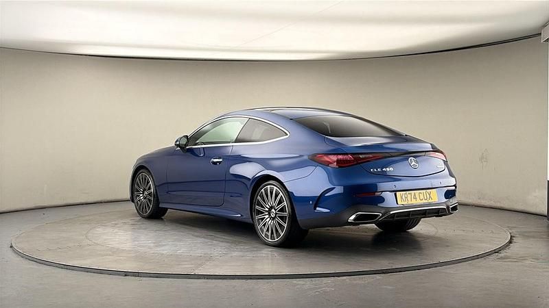 Used Mercedes CLE450 AMG line 2023 Spectral blue Coupe