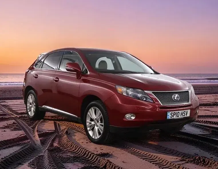 Used Lexus RX450h 2010 Red SUV