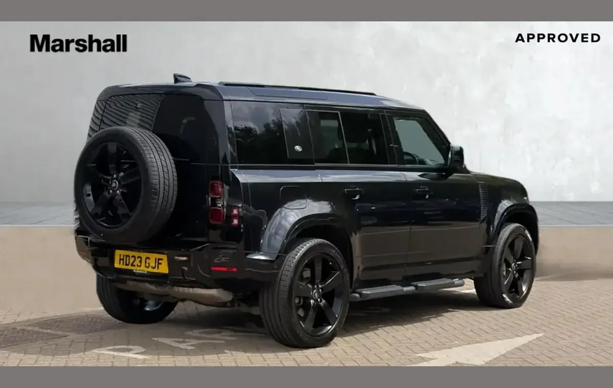 Used Land Rover Defender HSE Dynamic 300 HP (220 kW) 2023 Black SUV