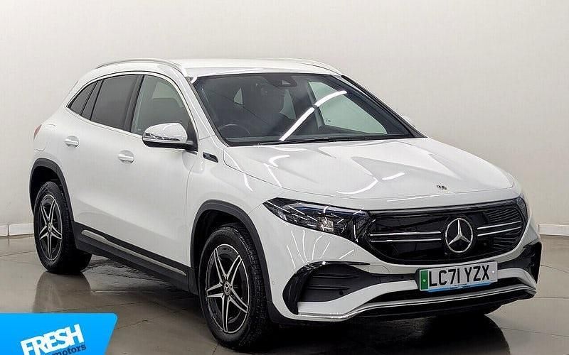 Used Mercedes EQA250 AMG line 139 kW (190 HP) 2021 White SUV