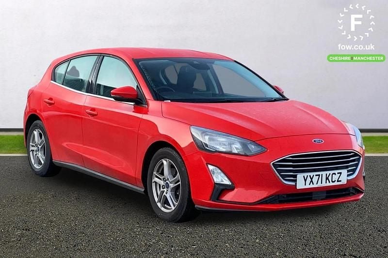 Used Ford Focus Zetec 125 HP (91 kW) 2021 Red Hatchback