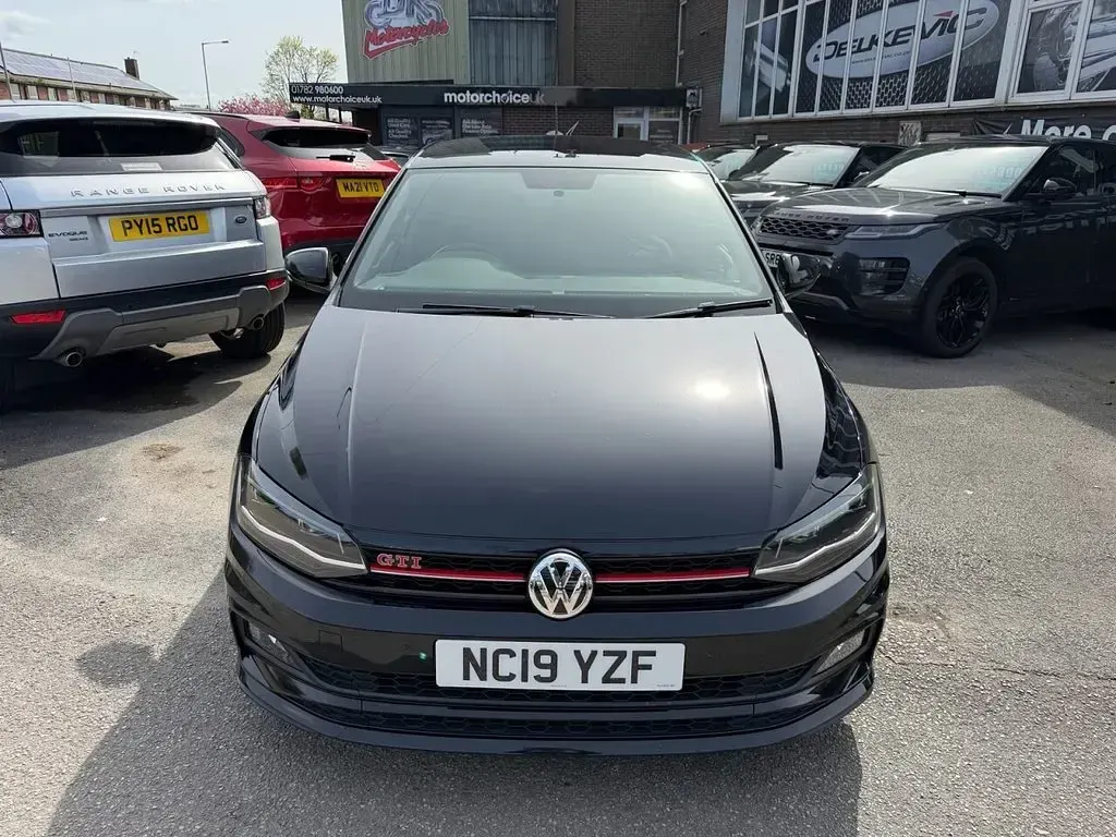 Used VW Polo GTI 200 HP (147 kW) 2019 Black Hatchback