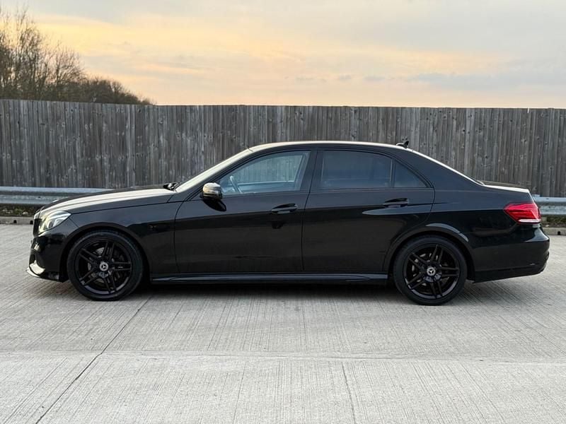 Used Mercedes E220 AMG 2015 Black Sedan