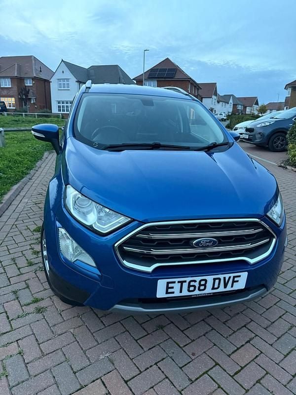 Used Ford Ecosport Titanium 125 HP (91 kW) 2019 Blue SUV