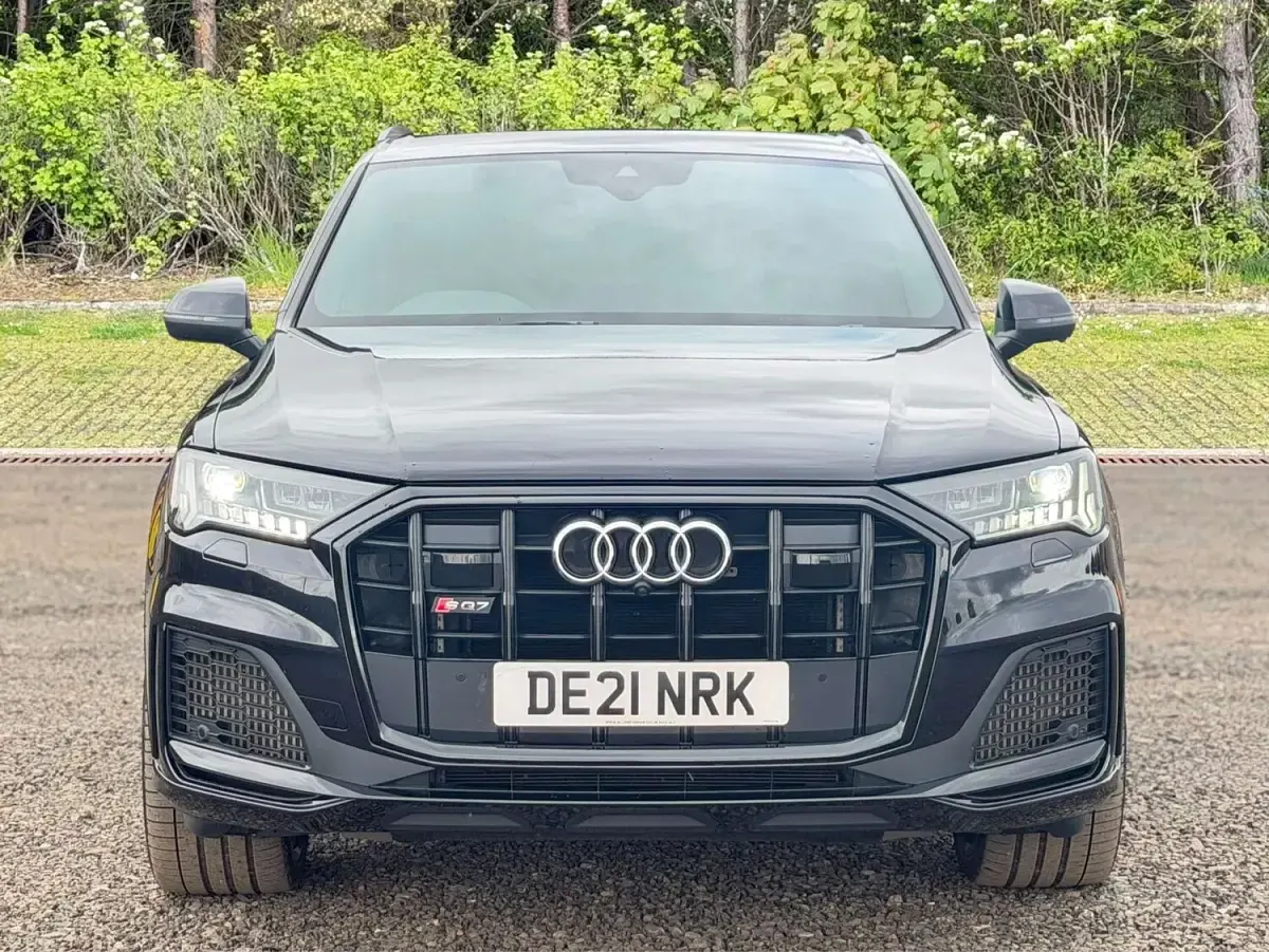 Used Audi SQ7 Black Edition 507 HP (372 kW) 2021 Black SUV