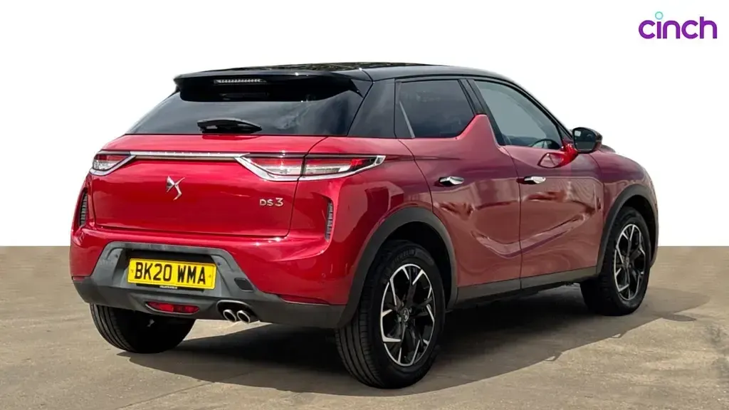 Used DS Automobiles DS3 Crossback Prestige 128 HP (94 kW) 2020 Red SUV