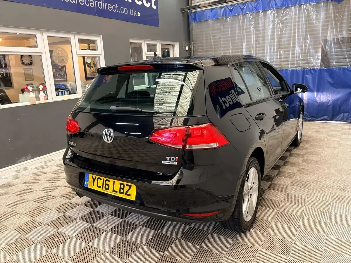 Used VW Golf VII Edition 110 HP (80 kW) 2016 Black Hatchback