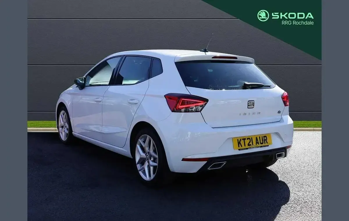 Used Seat Ibiza FR 108 HP (79 kW) 2021 White Hatchback