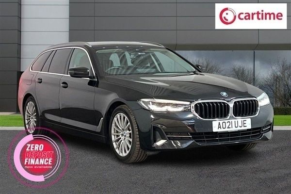 Black Used 2021 BMW 530e Comfort Edition Estate | £26,666 (A bit pricey) - Image 1/3