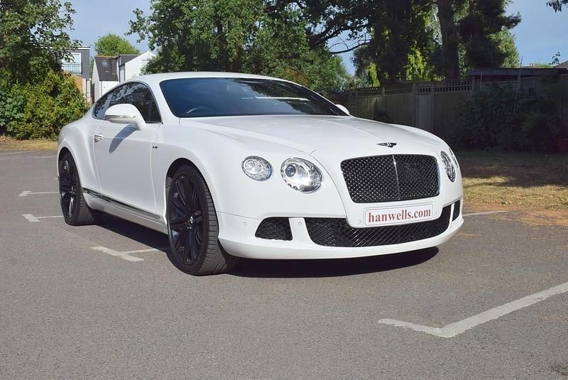 Used Bentley Continental 2013 White Sedan