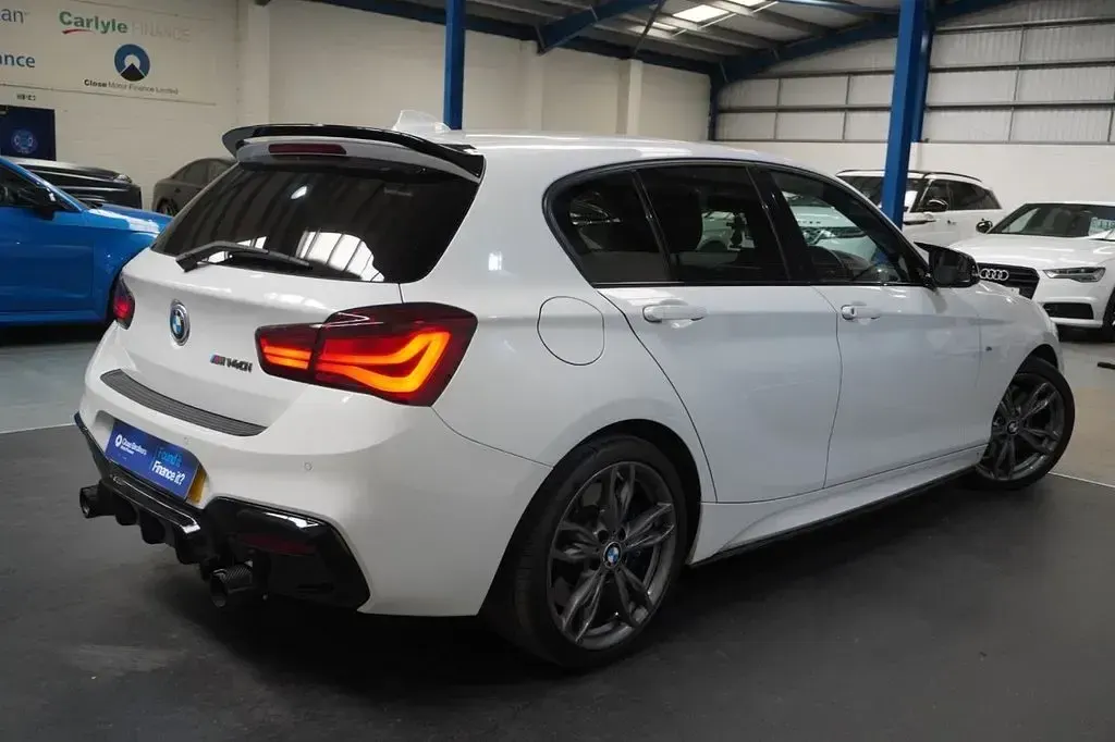 Used BMW M140 M Sport 340 HP (250 kW) 2017 White Hatchback