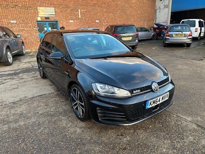 Used VW Golf VII GTD 2014 Black Hatchback