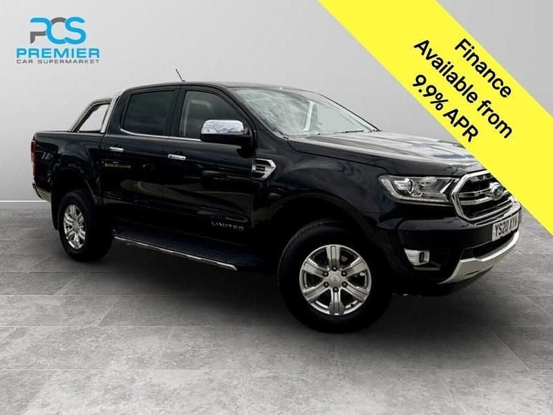 Used Ford Ranger Limited 2020 Black Pickup