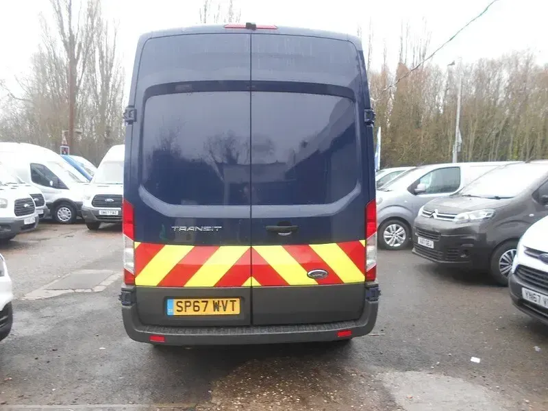 Used Ford Transit 130 HP (95 kW) 2017 Blue Van