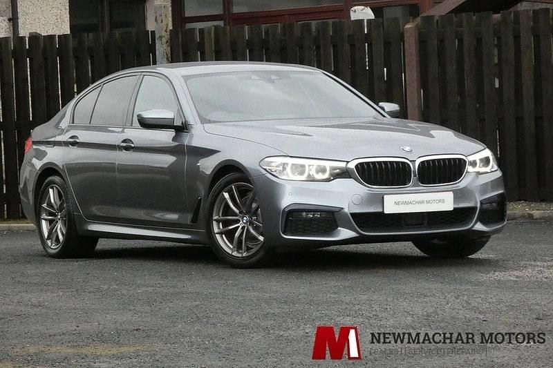Used BMW 520 M Sport 2019 Blue Sedan
