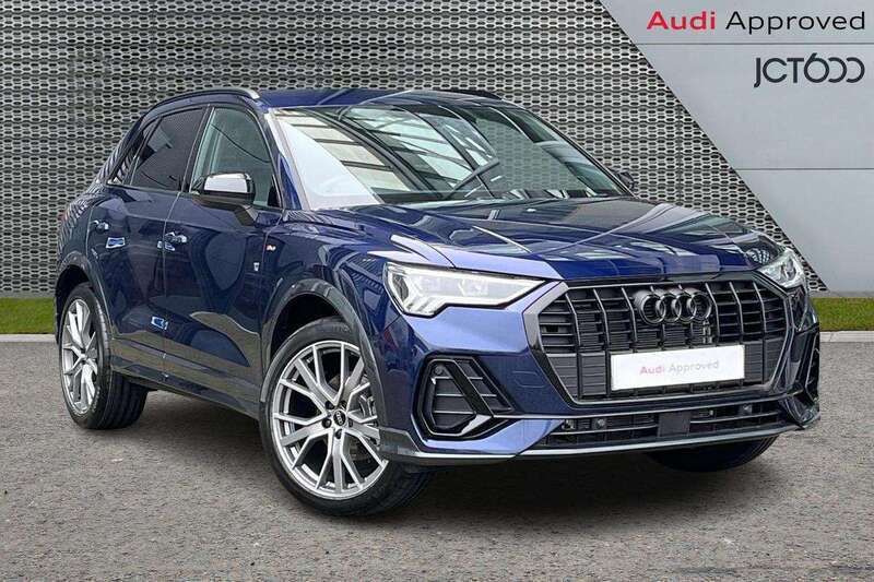 Blue Used 2024 Audi Q3 Black Edition SUV | £33,735 (Fair price) - Image 1/4