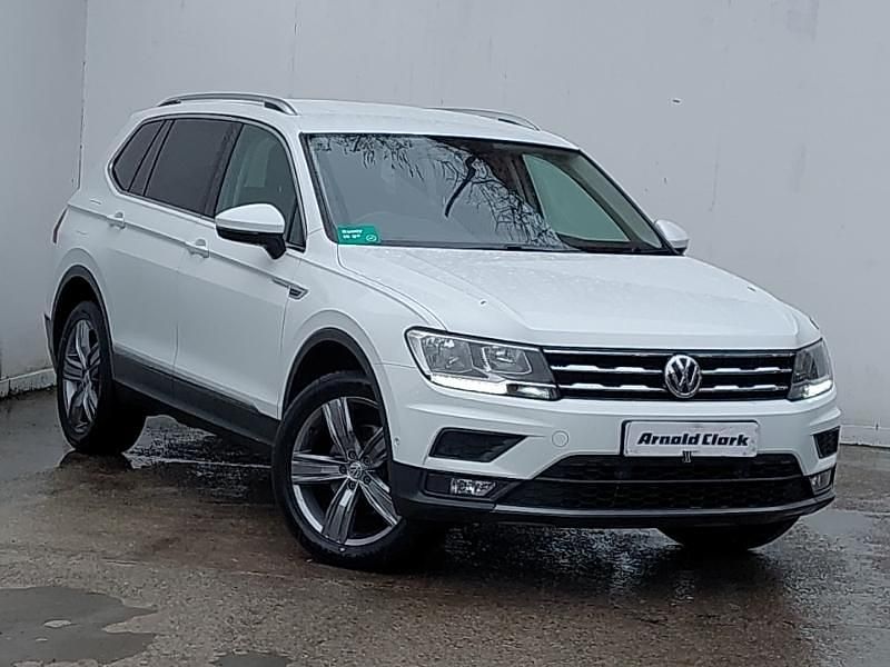 Used VW Tiguan Allspace Match 150 HP (110 kW) 2019 White SUV