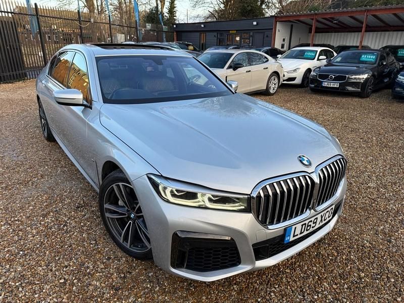 Used BMW 740L M Sport 2019 Silver Sedan