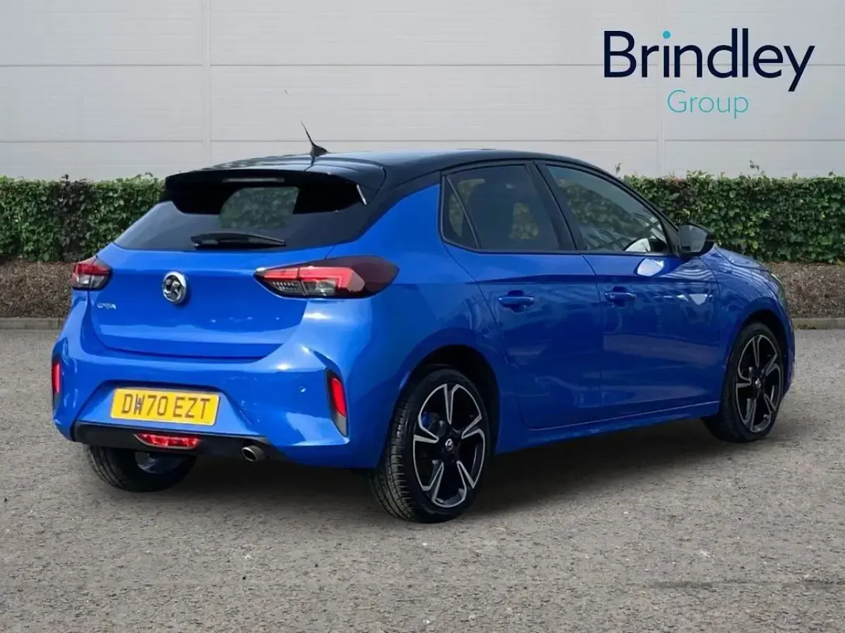 Used Vauxhall Corsa SRi 99 HP (72 kW) 2021 Blue Hatchback