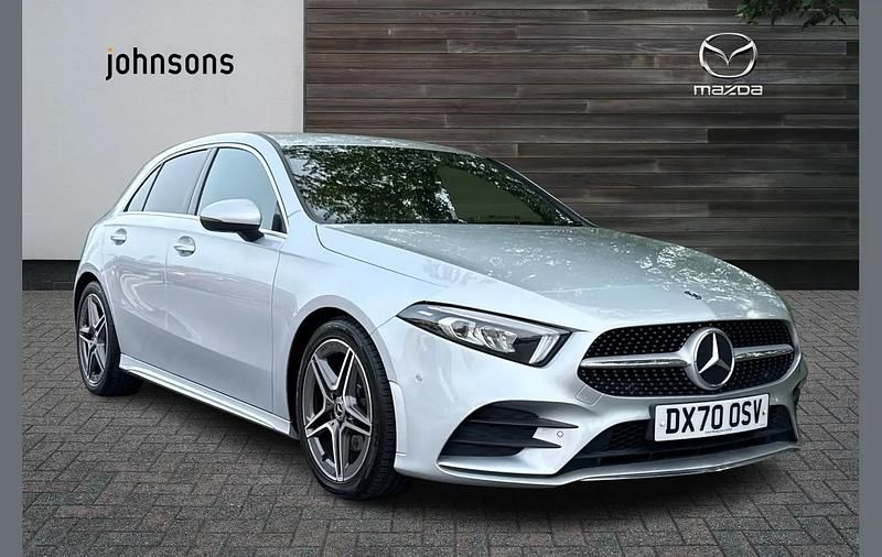 Used Mercedes A180 Executive 134 HP (98 kW) 2020 Silver Hatchback