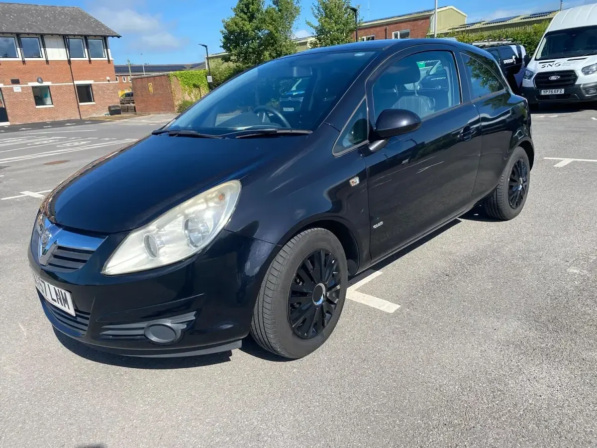 Used Vauxhall Corsa Club 2008 Black Hatchback