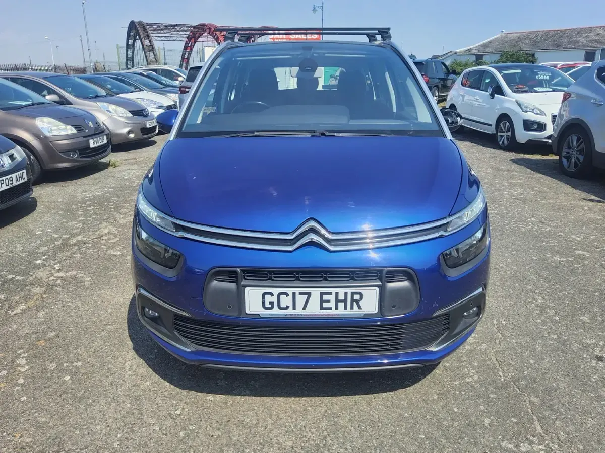 Used Citroën Grand C4 Picasso Feel 120 HP (88 kW) 2017 Blue MPV