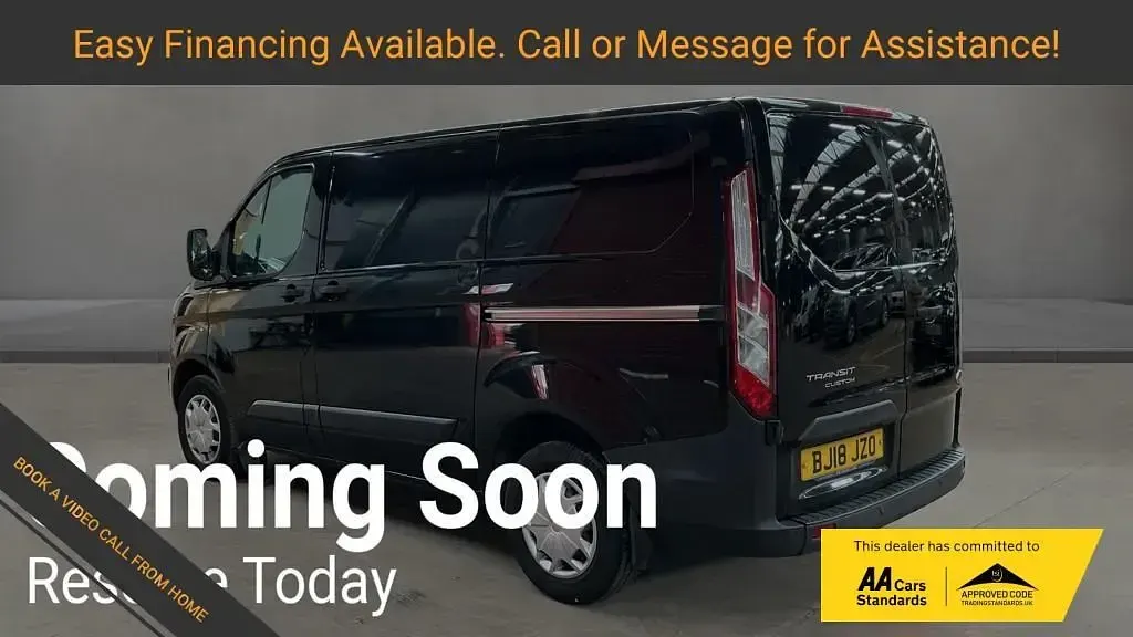 Używany Ford Transit Custom Trend 130 KM (95 kW) 2018 Czarny Van