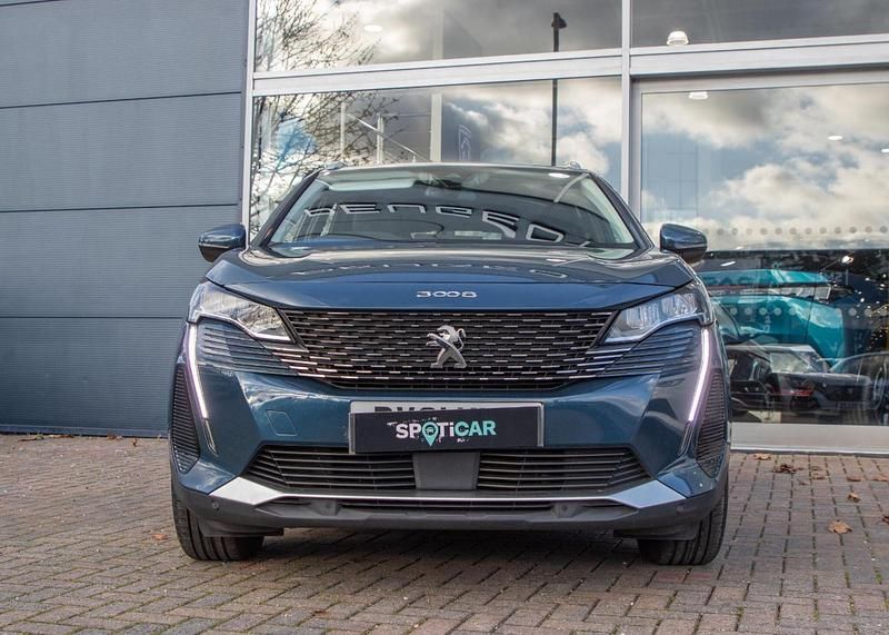 Blue Used 2021 Peugeot 3008 Allure Premium SUV | £13,278 (Good price) - Image 1/4