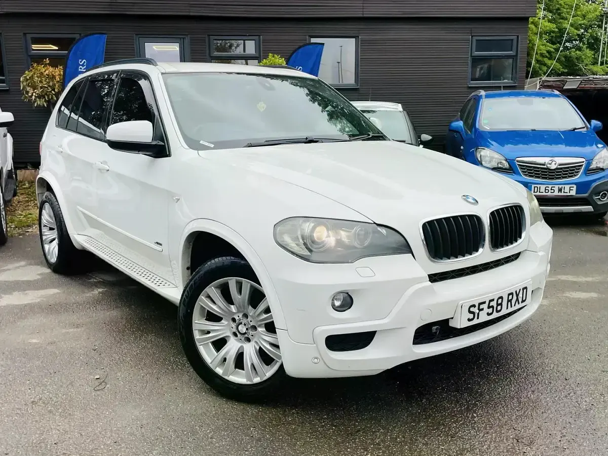 Used BMW X5 M Sport 2008 White SUV