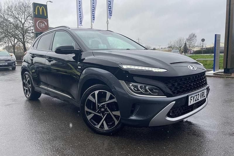 Used Hyundai Kona Ultimate 120 HP (88 kW) 2022 Phantom black SUV