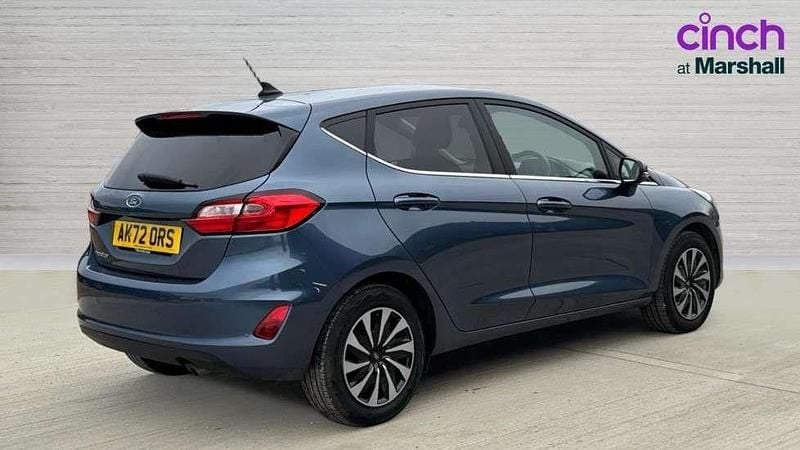 Usado Ford Fiesta Titanium 100 HP (73 kW) 2022 Azul Citadino