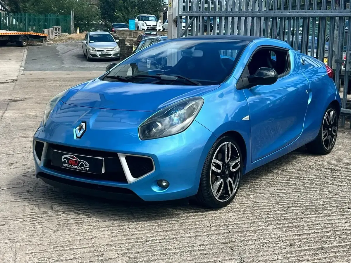 Used Renault Wind GT-Line 133 HP (97 kW) 2011 Blue Cabriolet