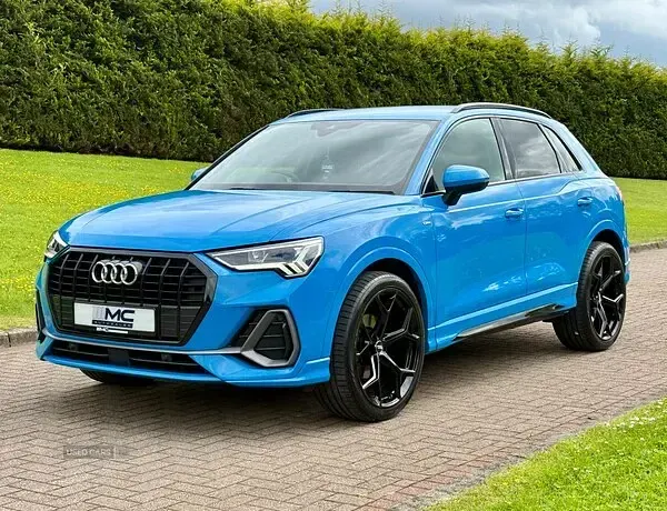 Used Audi Q3 S-Line 150 HP (110 kW) 2021 Blue SUV