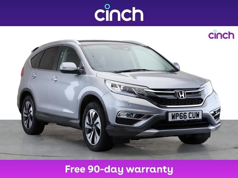 Silver Used 2016 Honda CR-V EX SUV | £14,149 (Fair price) - Image 1/3