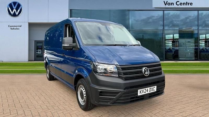 Blue New 2024 VW Crafter Business Van | £28,689 - Image 1/4
