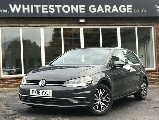 Used VW Golf VII SE 110 HP (80 kW) 2018 Grey Hatchback