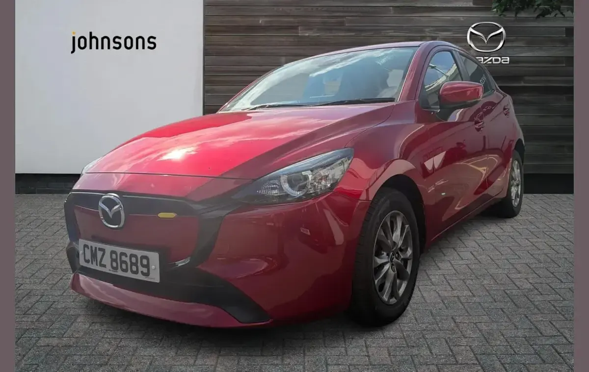 Used Mazda 2 Center-Line 116 HP (85 kW) 2024 Red Hatchback
