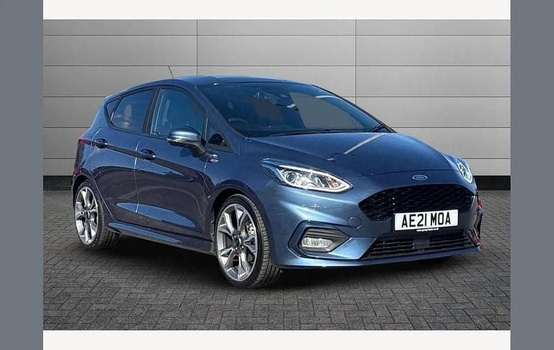 Blue Used 2021 Ford Fiesta ST-Line X Hatchback | £11,995 (Fair price) - Image 1/2