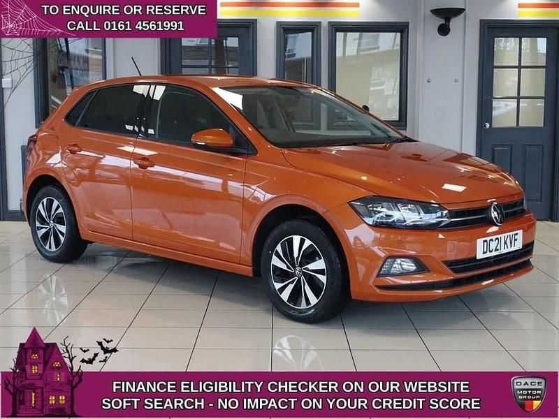 Orange Used 2021 VW Polo Match Hatchback | £10,740 (Fair price) - Image 1/4