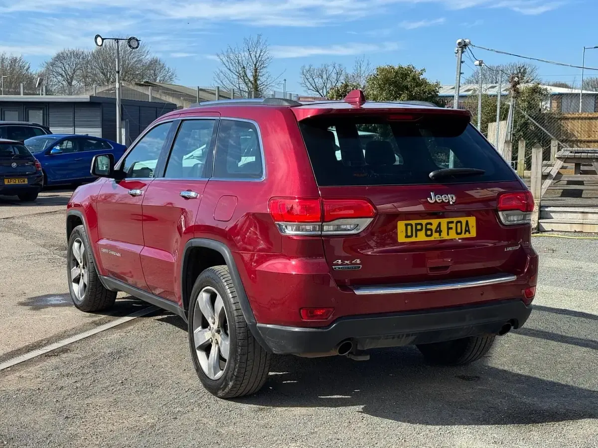 Used Jeep Grand Cherokee Limited 2015 Red SUV