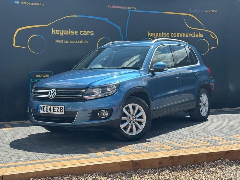 Blue Used 2015 VW Tiguan Match SUV | £9,990 (Fair price) - Image 1/3