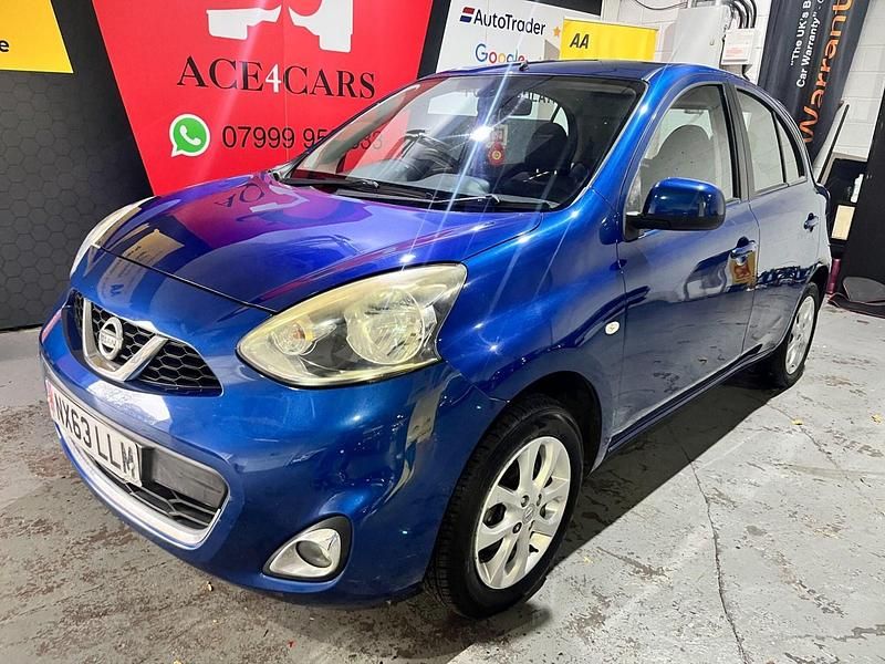 Used Nissan Micra Acenta 2013 Blue Hatchback