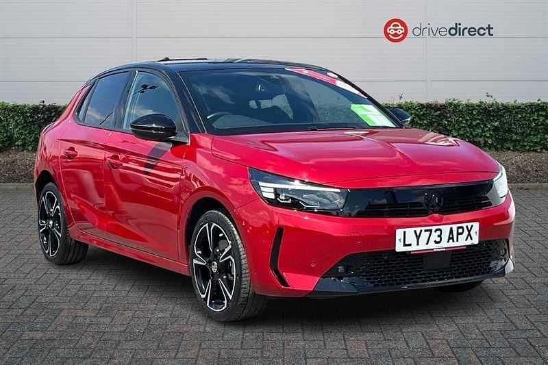 Red Used 2023 Vauxhall Corsa Ultimate Hatchback | £14,350 (Fair price) - Image 1/4